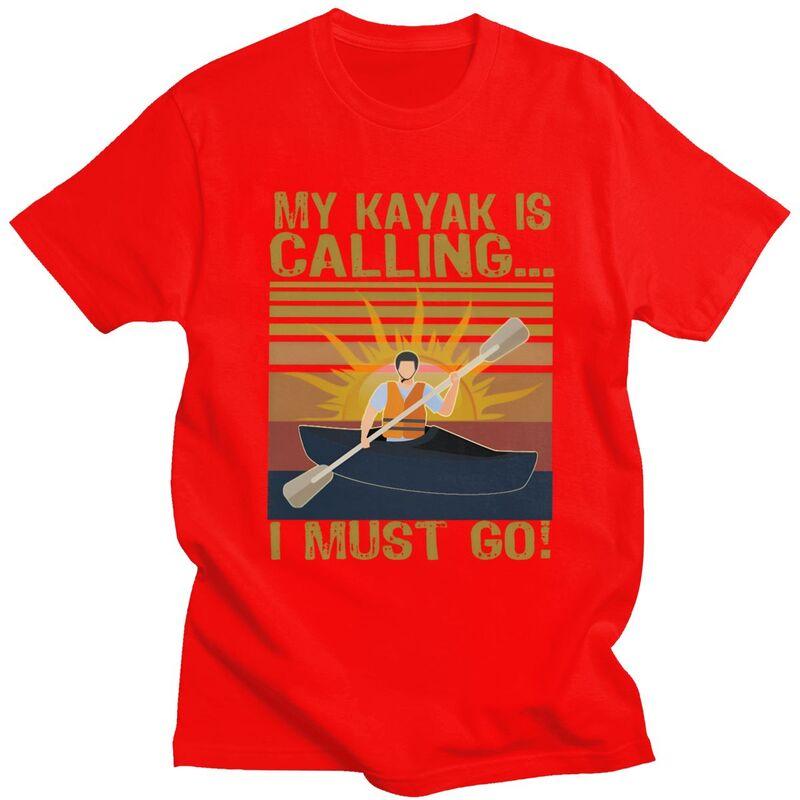 My Kayak Is Calling And I Must Go T Shirts Men Pure Cotton Tee Tops Valentines Day Gift Tshirt Short Sleeve Fashion Tshirt S
My Kayak Is Calling And I Must Go T Shirts Men Pure Cotton Tee Tops Valentines Day Gift Tshirt Short Sleeve Fashion Tshirt S