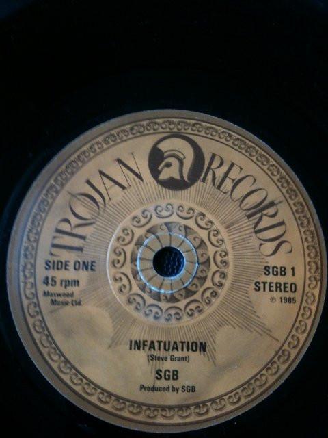 7-дюймовая пластинка SGB Infatuation SGB1 Trojan Records 1985 UK Поп Б/у
7-дюймовая пластинка SGB Infatuation SGB1 Trojan Records 1985 UK Поп Б/у