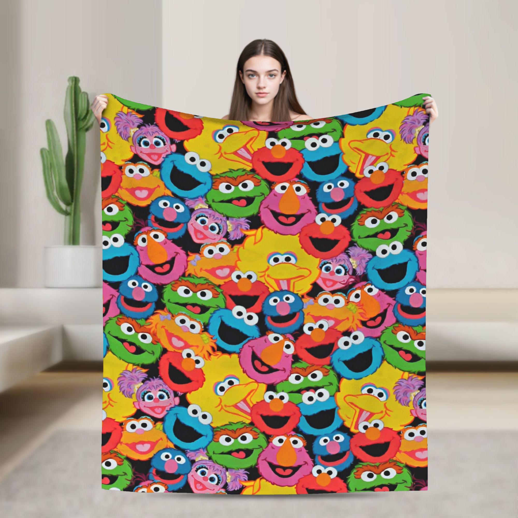 Warm Soft Blanket Travel Office Cookie Monster Elmo Throw Blanket Flannel Bedspread For Outdoor Funny Sofa Bed Cover 75x90cm
Warm Soft Blanket Travel Office Cookie Monster Elmo Throw Blanket Flannel Bedspread For Outdoor Funny Sofa Bed Cover 75x90cm