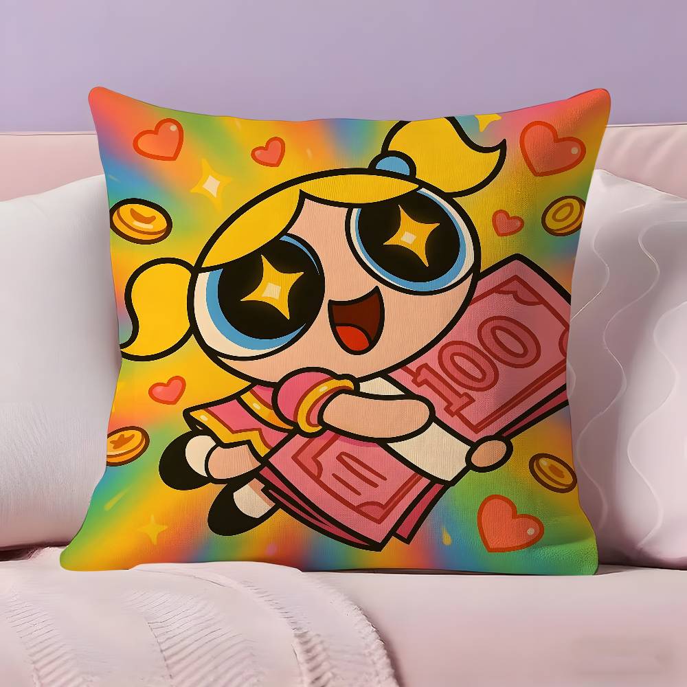 Cartoons T-The Powerpuff Girls Pillow Case Pillowcase Ultra Soft Skin Friendly Fabric Cloud Like Comfort & Concealed Zipper 12x12Inch
Cartoons T-The Powerpuff Girls Pillow Case Pillowcase Ultra Soft Skin Friendly Fabric Cloud Like Comfort & Concealed Zipper 12x12Inch