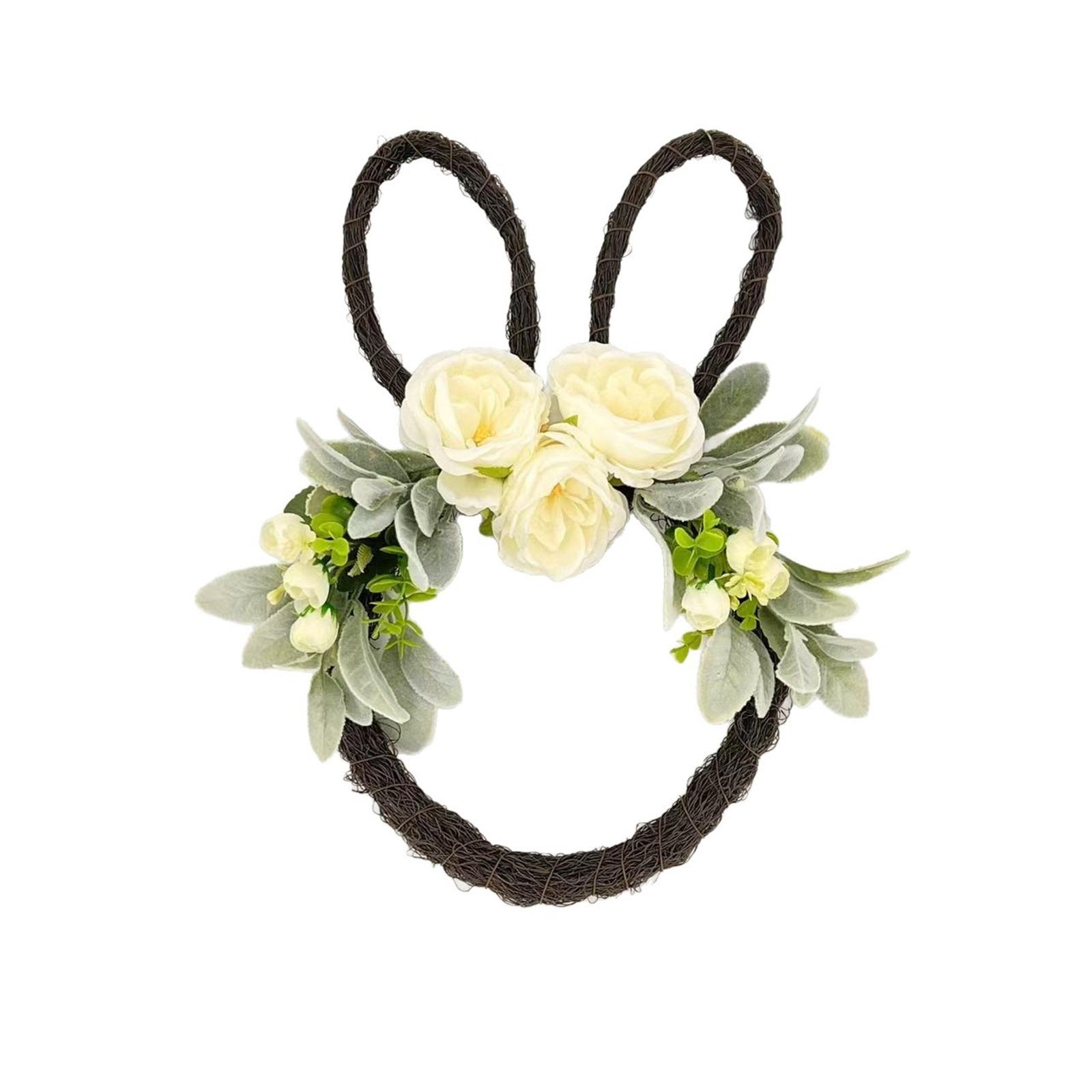 Декоративна підвіска на двері Великодній Заєць на Лозі , Штучна Троянда та Листя Настінна Прикраса one size
Декоративна підвіска на двері Великодній Заєць на Лозі , Штучна Троянда та Листя Настінна Прикраса one size