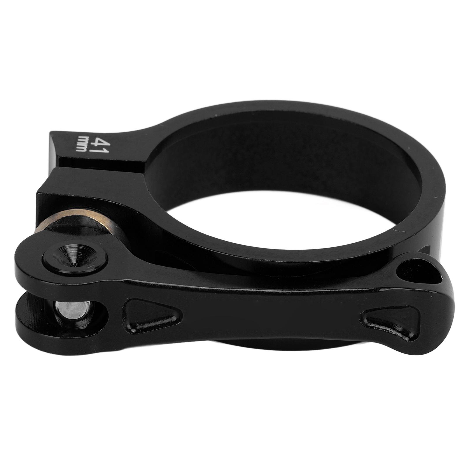 41mm Bike Seat Post Clamp CNC Aluminium Alloy Bicycle Quick Release Seatpost Collar for Folding BikesBlack чёрный
41mm Bike Seat Post Clamp CNC Aluminium Alloy Bicycle Quick Release Seatpost Collar for Folding BikesBlack чёрный