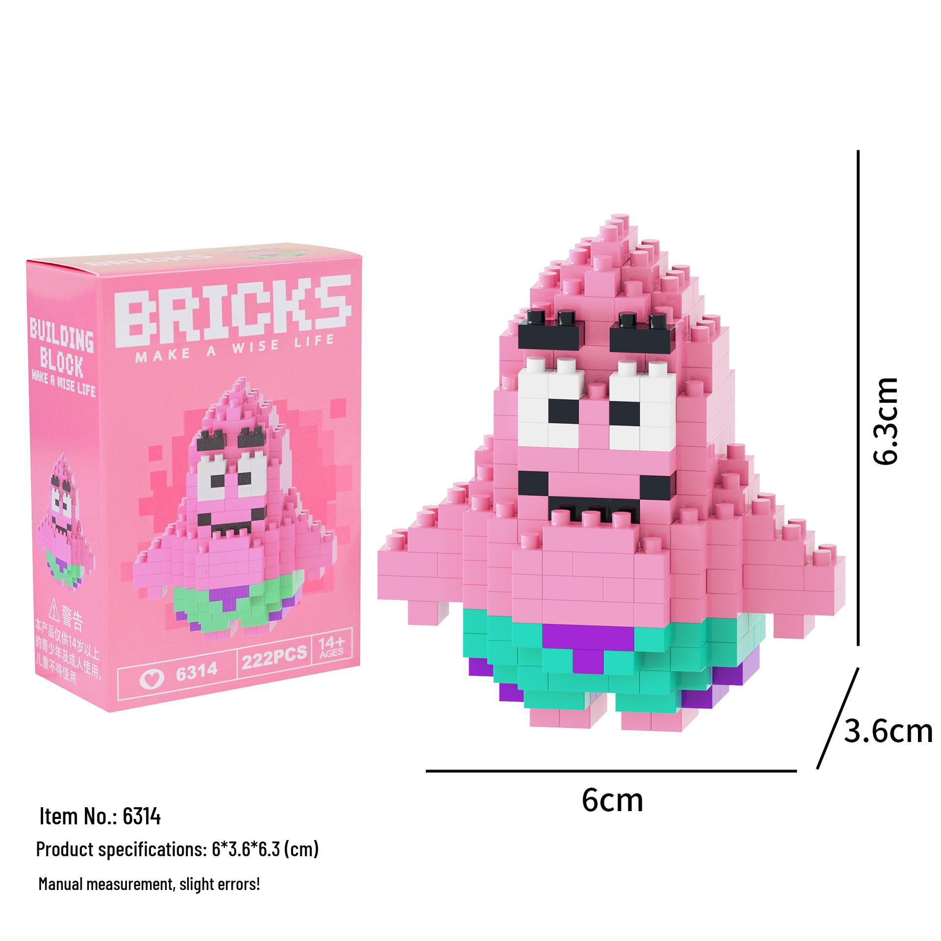 Міні мультяшні будівельні блоки - Сумісні з Lego, Збірна головоломка для дітей
Міні мультяшні будівельні блоки - Сумісні з Lego, Збірна головоломка для дітей