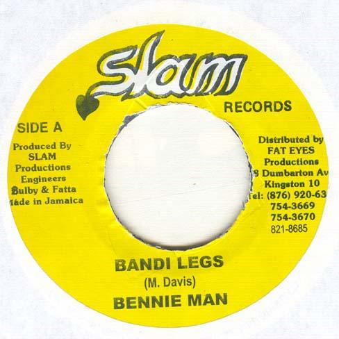 7inch Record BEENIE MAN - Bandi Legs NONE Slam Records Jamaica Reggae, Ska & Dub Used
7inch Record BEENIE MAN - Bandi Legs NONE Slam Records Jamaica Reggae, Ska & Dub Used