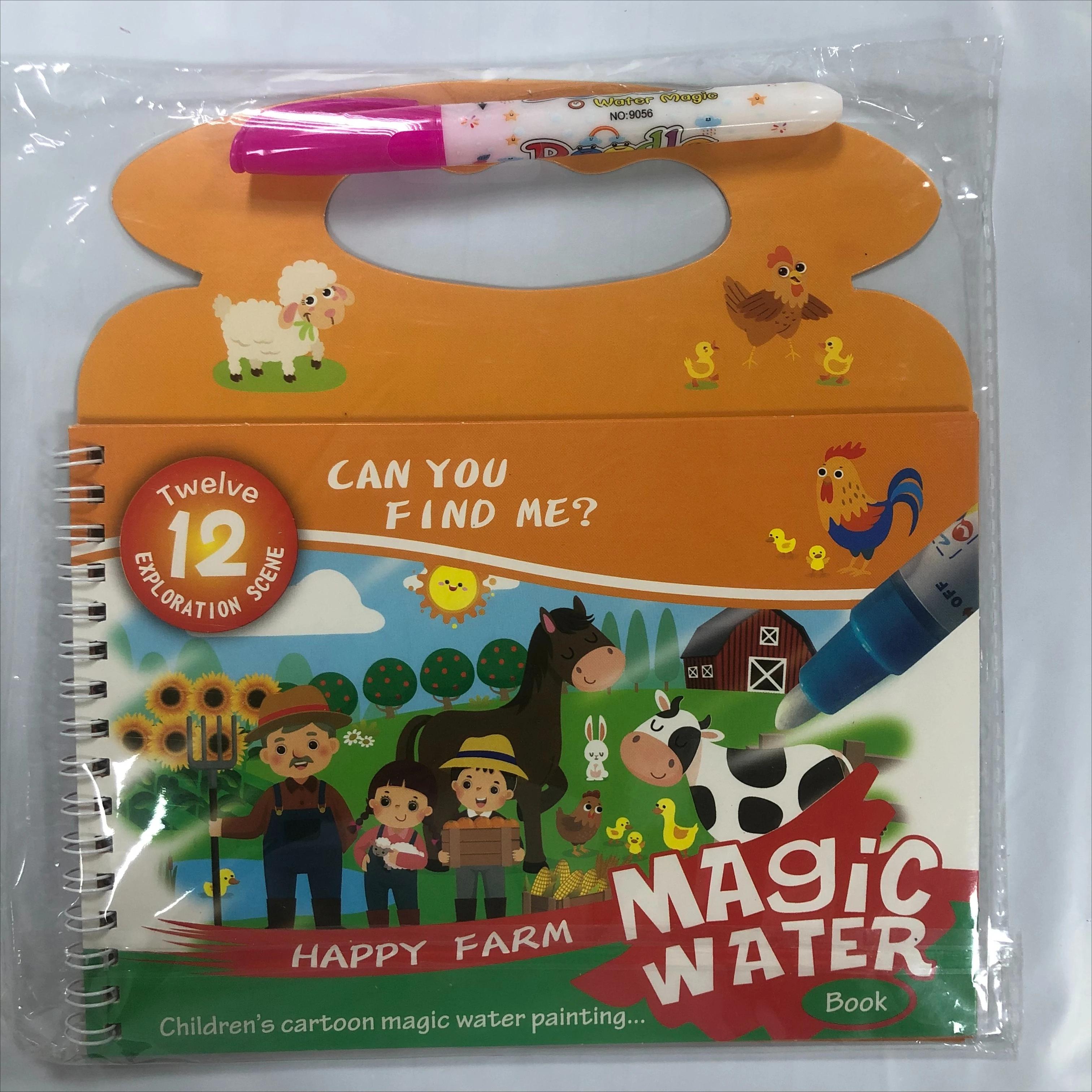 Durable Magic Water Coloring Books For Kids 2-4 Years Old Montessori Tactile Toys With Pen Early Education Learning Plaything Present
Durable Magic Water Coloring Books For Kids 2-4 Years Old Montessori Tactile Toys With Pen Early Education Learning Plaything Present