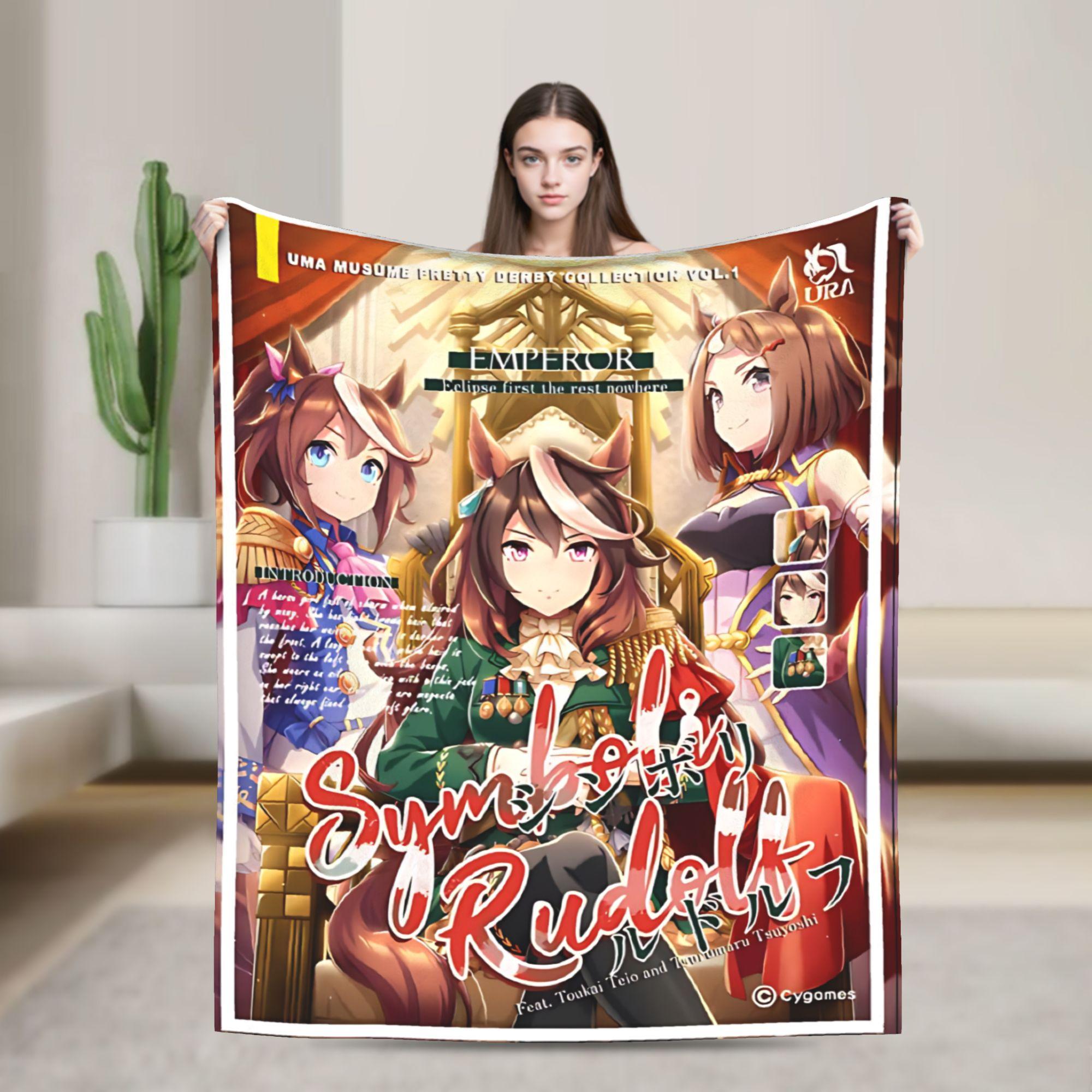 Uma Musume gold ship Blanket Fuzzy Awesome Warm Throw Blanket for Home All Season 30x40in
Uma Musume gold ship Blanket Fuzzy Awesome Warm Throw Blanket for Home All Season 30x40in