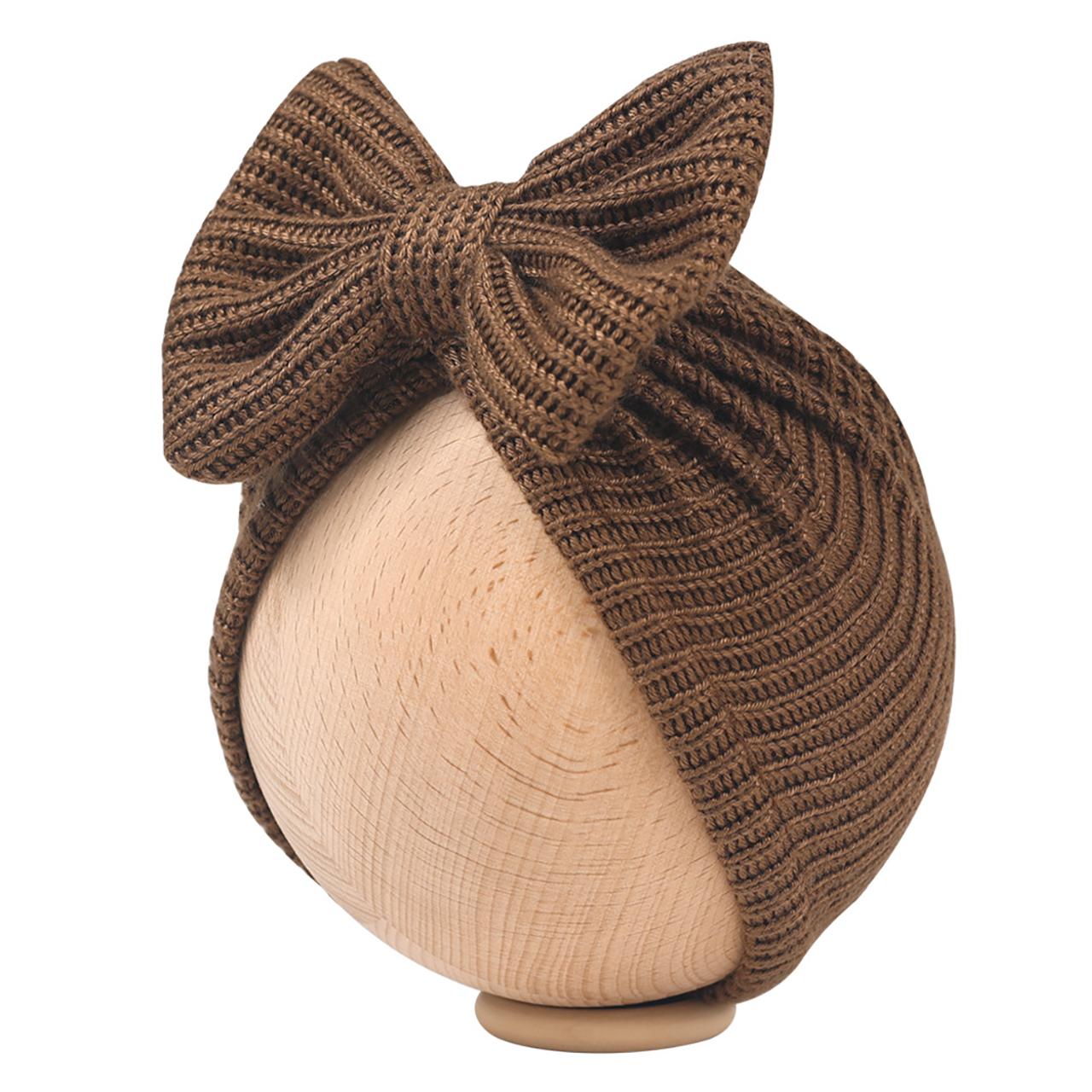 Winter Baby Knit Turban Cute Bowknot Newborn Indian Hat Solid Color Elastic Infant Beanie Cap Kids Headerap коричневий
Winter Baby Knit Turban Cute Bowknot Newborn Indian Hat Solid Color Elastic Infant Beanie Cap Kids Headerap коричневий