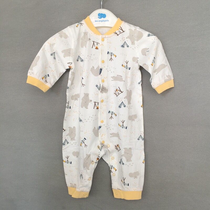 Liyingfang Genuine Baby Clothing: Infant Spring and Autumn Thin Long-Sleeve Romper and Vest Two-Piece Set Thin Little Grizzly Bear Jumpsuit 60/3 Months
Liyingfang Genuine Baby Clothing: Infant Spring and Autumn Thin Long-Sleeve Romper and Vest Two-Piece Set Thin Little Grizzly Bear Jumpsuit 60/3 Months