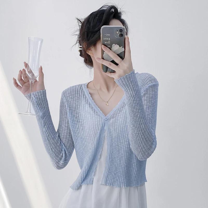 Womens Lightweight Ribbed Knit Cropped Cardigan S синий
Womens Lightweight Ribbed Knit Cropped Cardigan S синий