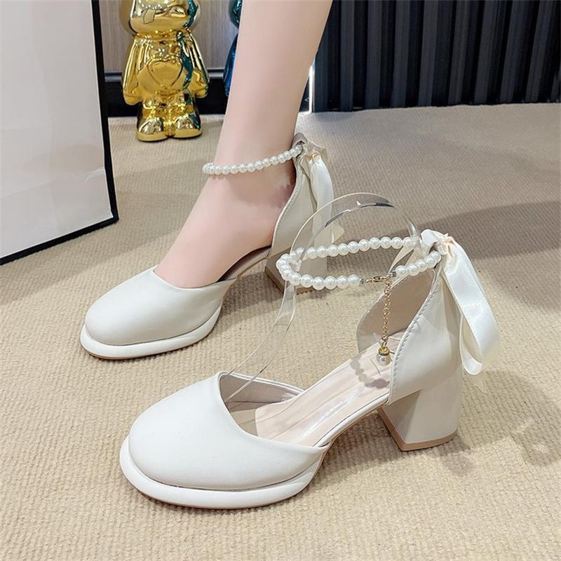 Туфли Мэри Джейн в сказочном стиле на высоком каблуке женские летние 2024 года, новые босоножки с жемчужным темпераментом в тон юбке и толстым каблуком 40 белый
Туфли Мэри Джейн в сказочном стиле на высоком каблуке женские летние 2024 года, новые босоножки с жемчужным темпераментом в тон юбке и толстым каблуком 40 белый
