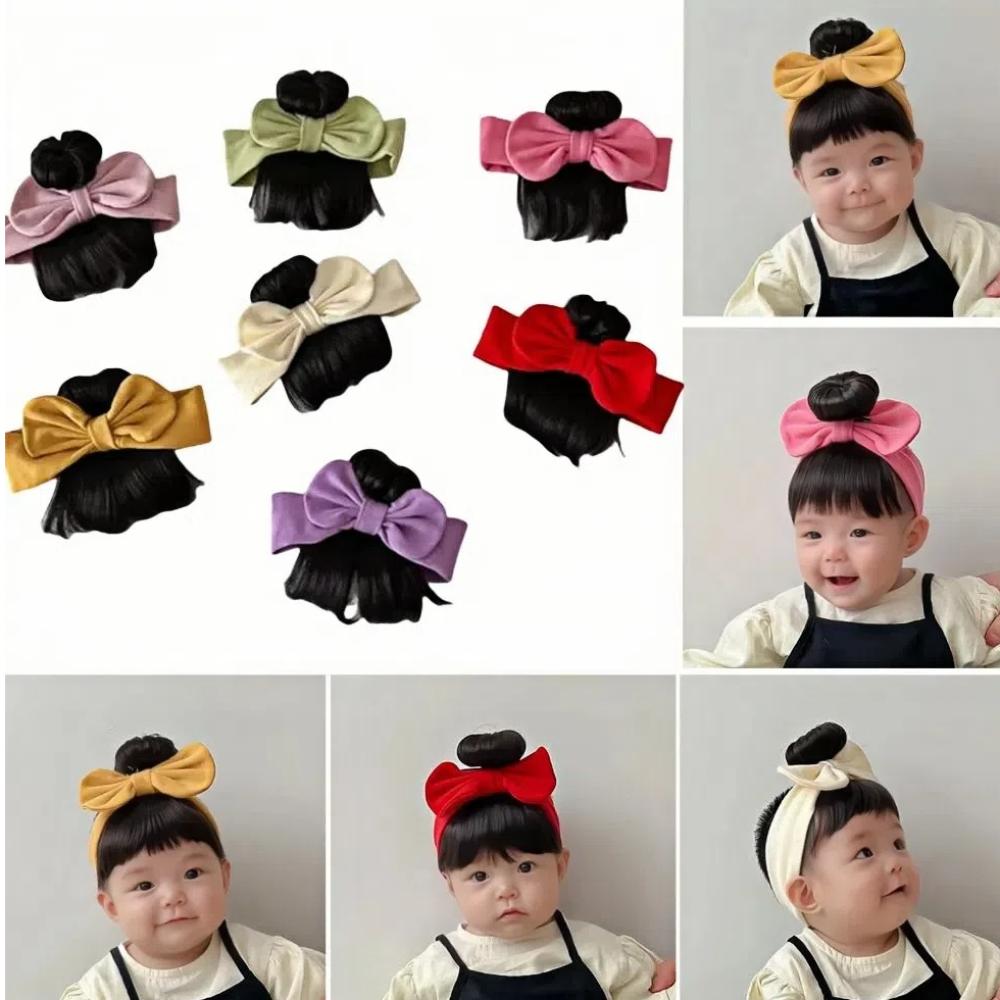 Soft Baby Bangs Wig Headband Bow Knot Hairpiece Fashionable Headwear Newborns Accessories червоний
Soft Baby Bangs Wig Headband Bow Knot Hairpiece Fashionable Headwear Newborns Accessories червоний