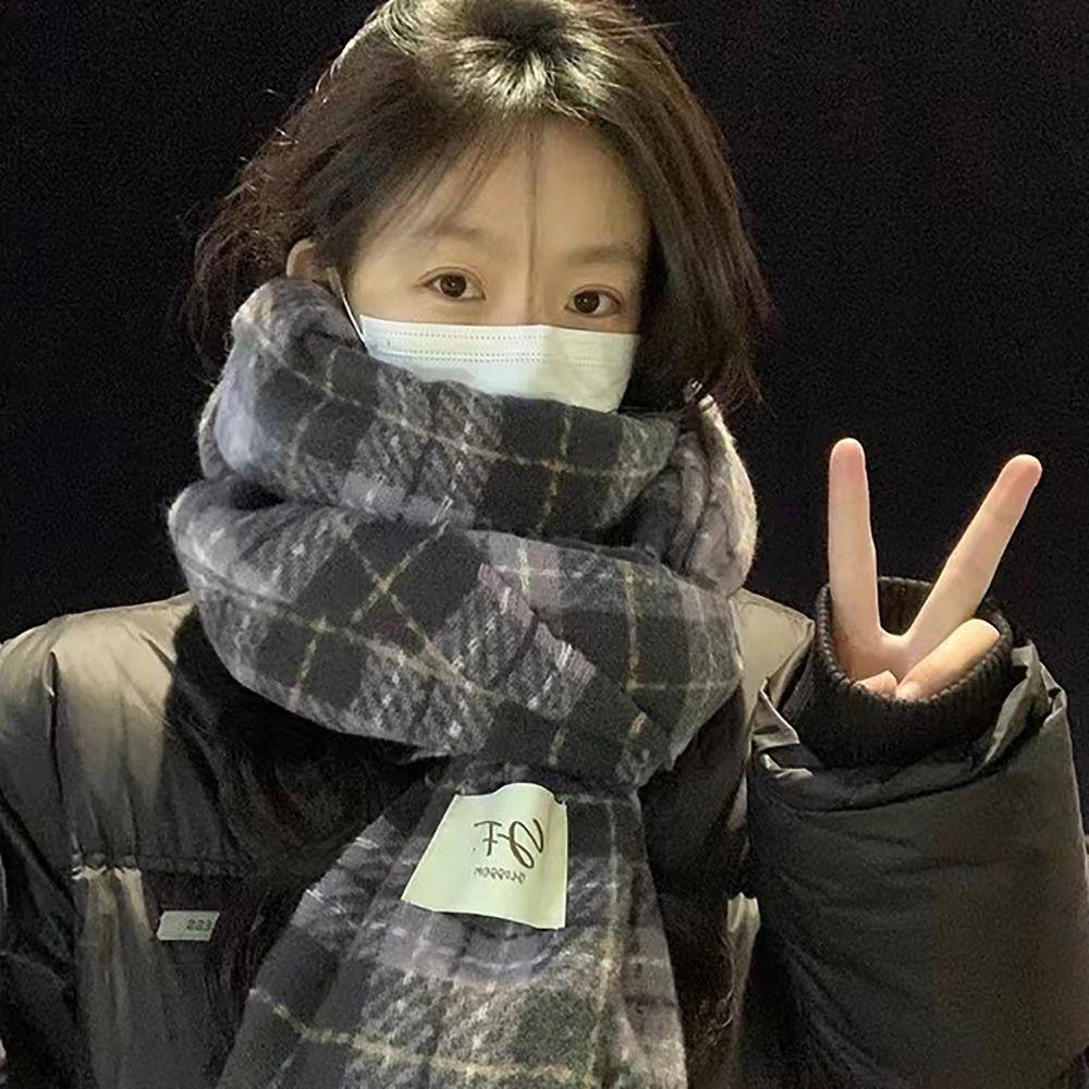 Wool Thermal Neck Warmer 195x63cm Thickened Shawl Korean Style Long Scarves for Women Girls Maiden кавовий
Wool Thermal Neck Warmer 195x63cm Thickened Shawl Korean Style Long Scarves for Women Girls Maiden кавовий