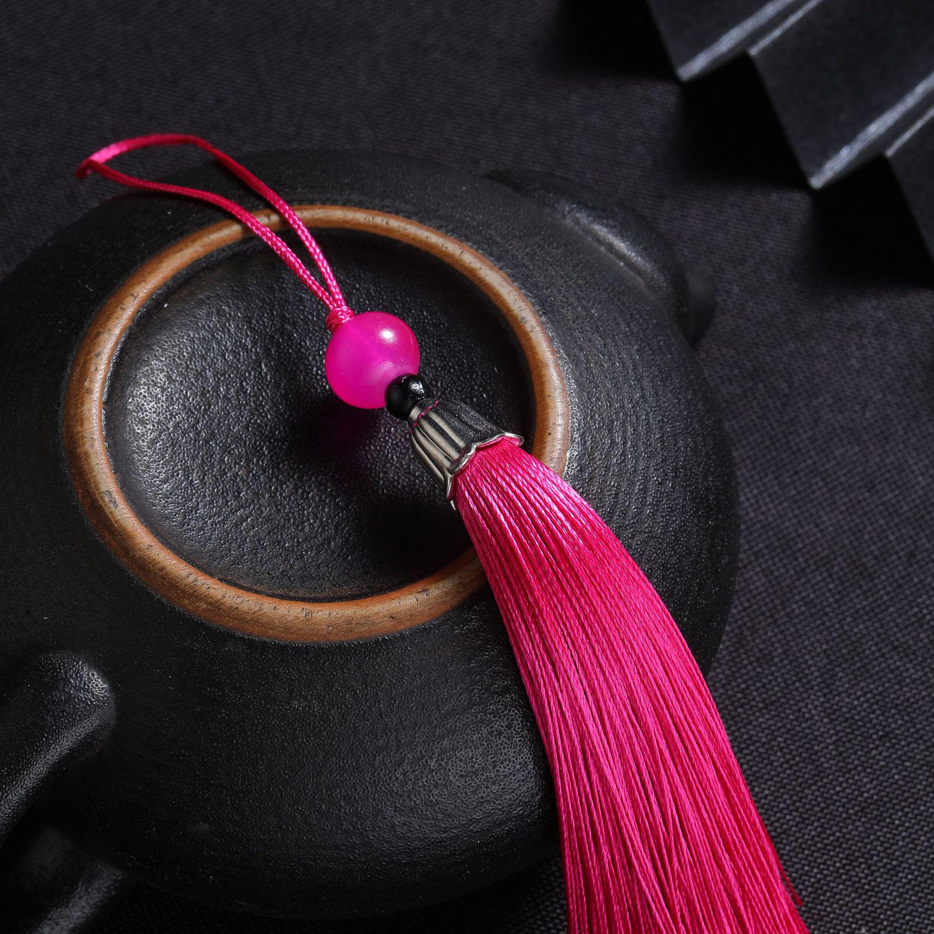 Exquisite Beaded Tassel Hanfu Bookmark & Sachet Pendant
Exquisite Beaded Tassel Hanfu Bookmark & Sachet Pendant