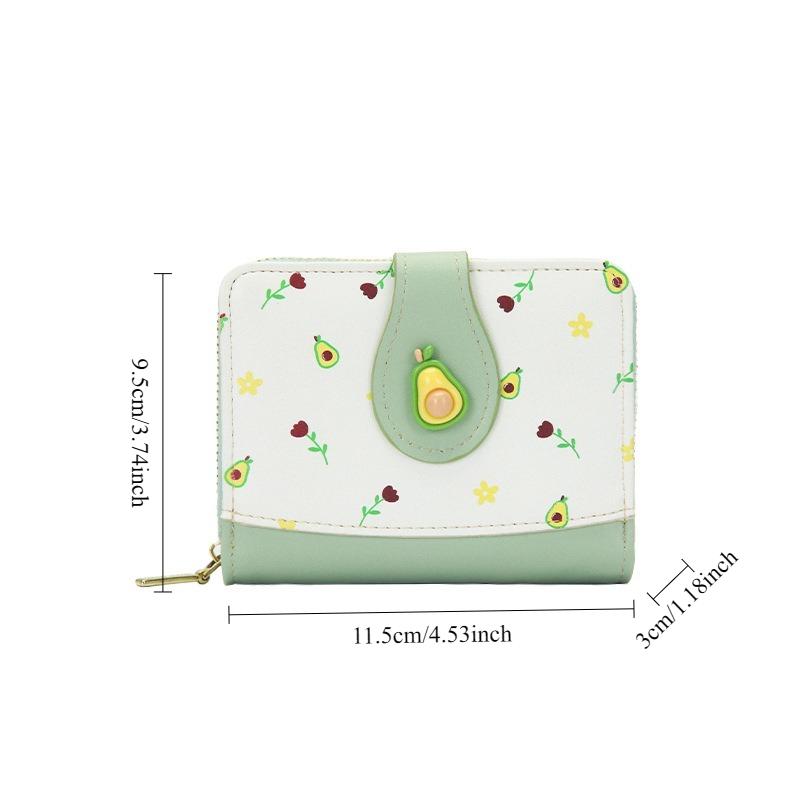 1pcs Fruit Pattern Women s Wallet Cute Compact Card Holder with Zipper Coin Pocket Ideal for Daily Use and Gift Giving зелёный
1pcs Fruit Pattern Women s Wallet Cute Compact Card Holder with Zipper Coin Pocket Ideal for Daily Use and Gift Giving зелёный