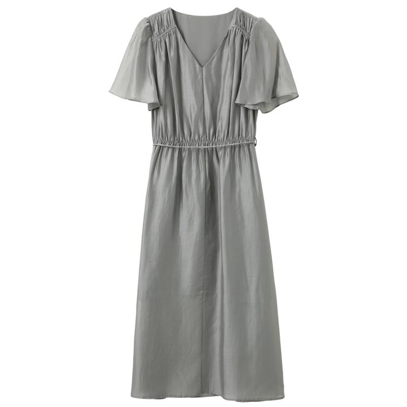 Sancai Lyocell Blend V-Neck A-Line Maxi Dress M
Sancai Lyocell Blend V-Neck A-Line Maxi Dress M
