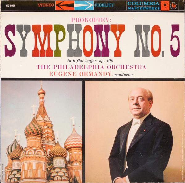 LP Record SERGEI PROKOFIEV – THE PHILADELPHIA - Symphony No. 5 (In B Flat Major, Op MS6004 Columbia Master 1958 US Classical Used
LP Record SERGEI PROKOFIEV – THE PHILADELPHIA - Symphony No. 5 (In B Flat Major, Op MS6004 Columbia Master 1958 US Classical Used