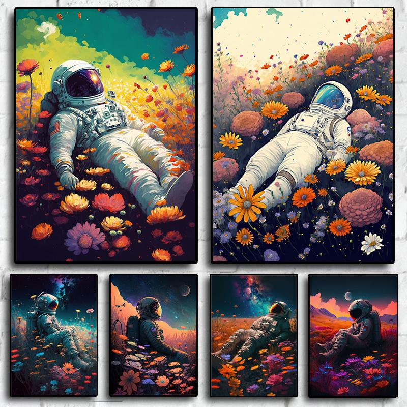 (каркас из массива дерева) Affiche d astronaute romantique avec fleurs en fleurs, peinture sur toile pour salon, Art mural moderne,
(каркас из массива дерева) Affiche d astronaute romantique avec fleurs en fleurs, peinture sur toile pour salon, Art mural moderne,