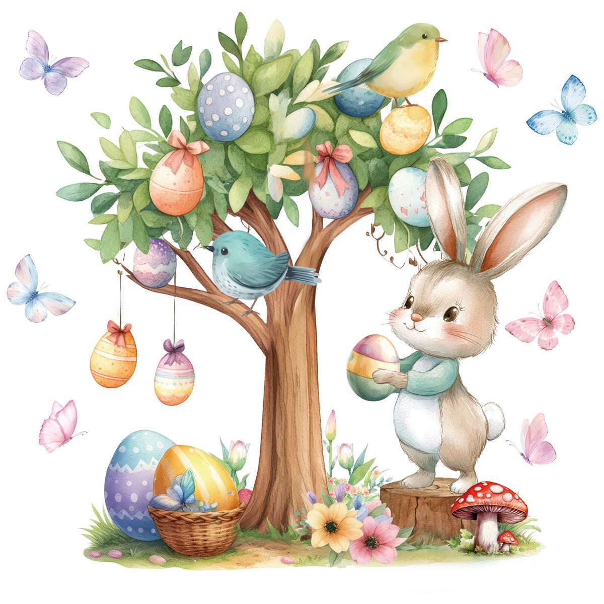 2026 Easter Egg Tree Birds Wall Sticker Self Adhesive for Bedroom Living Room Home Decoration 30cmx60cm*2
2026 Easter Egg Tree Birds Wall Sticker Self Adhesive for Bedroom Living Room Home Decoration 30cmx60cm*2