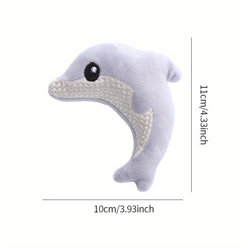 Cat Chew Toys Plush Dolphin Toy Interactive Cat Chew Training Toy Durable Toy Clean Mouth Kitten Toy Pet Supplies Accessories сірий
Cat Chew Toys Plush Dolphin Toy Interactive Cat Chew Training Toy Durable Toy Clean Mouth Kitten Toy Pet Supplies Accessories сірий