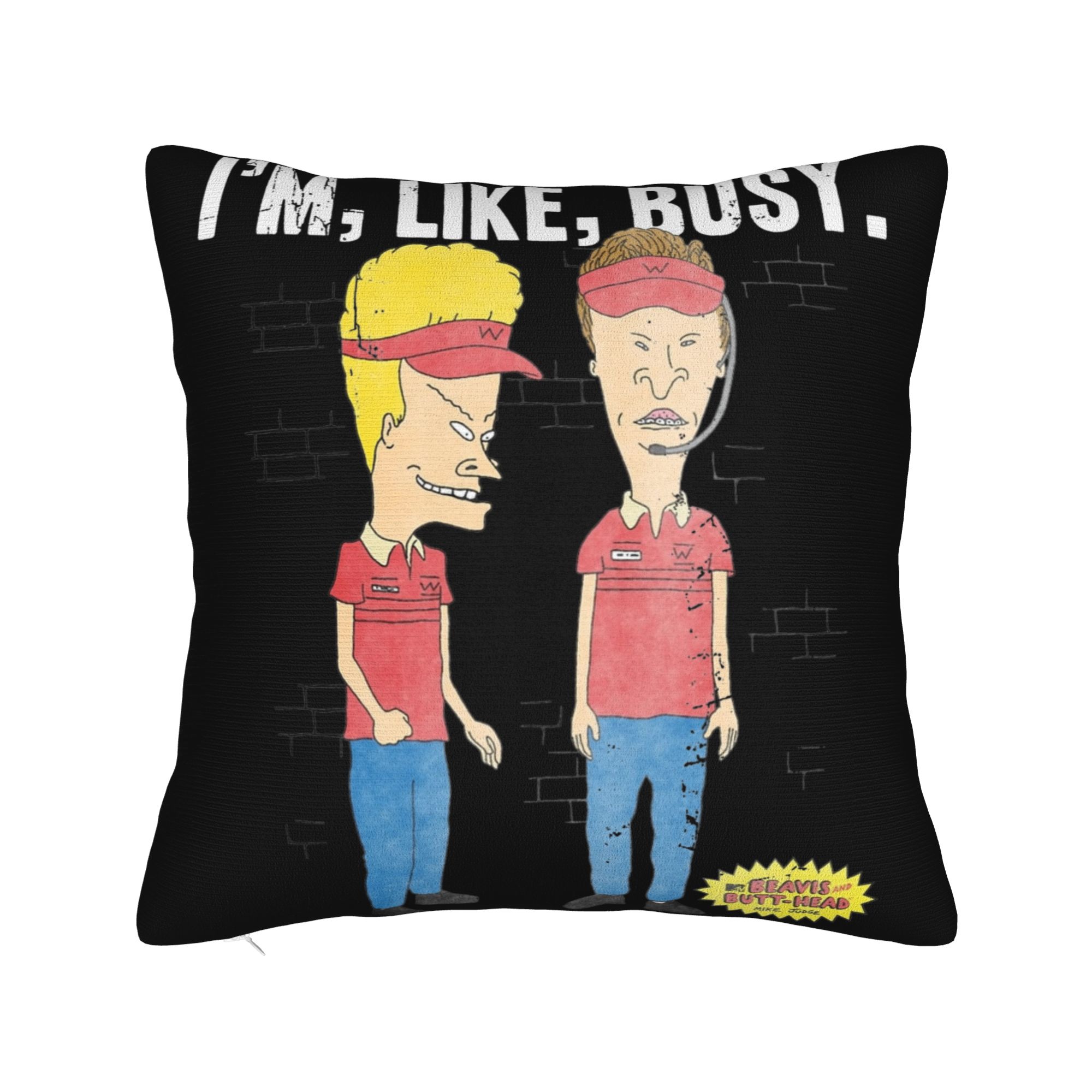Декорації для вітальні Beavis and Butthead 1tnzdu2ixfs Наволочки Аксесуари Наволочки для подушок Квадратні Різні розміри 50cmx50cm
Декорації для вітальні Beavis and Butthead 1tnzdu2ixfs Наволочки Аксесуари Наволочки для подушок Квадратні Різні розміри 50cmx50cm