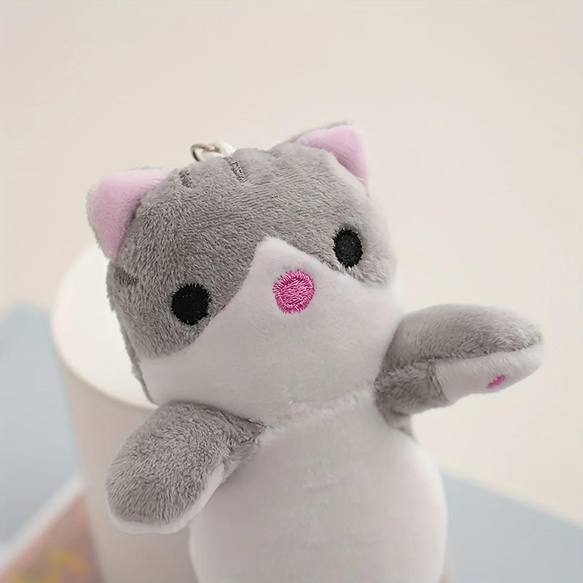 1pc-Desktop Decoration New Creative Cute Ornament Long Striped Cat Plush серый
1pc-Desktop Decoration New Creative Cute Ornament Long Striped Cat Plush серый
