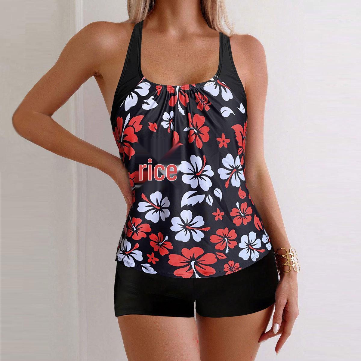 2022 European & American Style Women s Tankini Set: Sexy Slimming Print with Flat Leg Pants M
2022 European & American Style Women s Tankini Set: Sexy Slimming Print with Flat Leg Pants M
