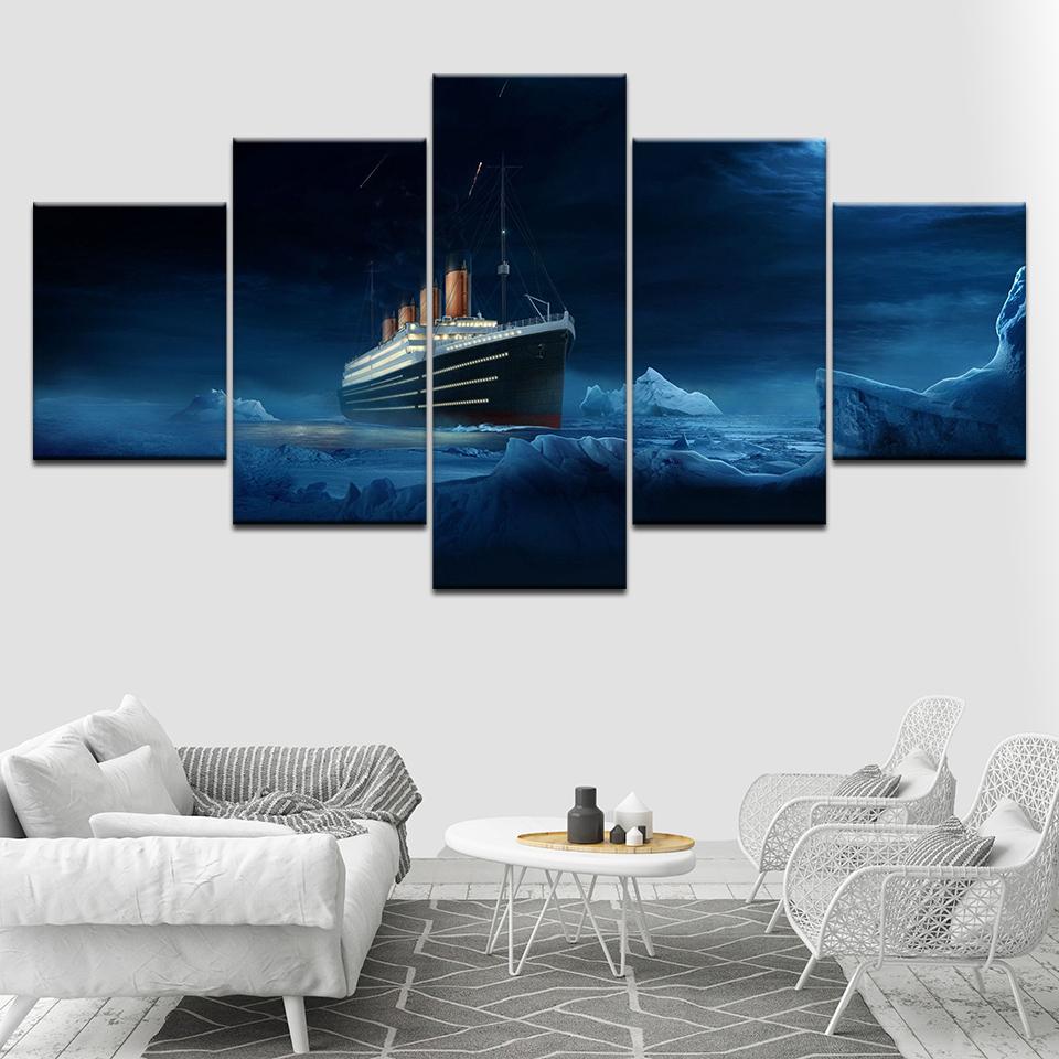 Titanic Illidan 5 Piece Wallpapers Art Canvas Print modern Poster Modular art painting for Living Room Home Decor 20x35 20x45 20x55cm
Titanic Illidan 5 Piece Wallpapers Art Canvas Print modern Poster Modular art painting for Living Room Home Decor 20x35 20x45 20x55cm