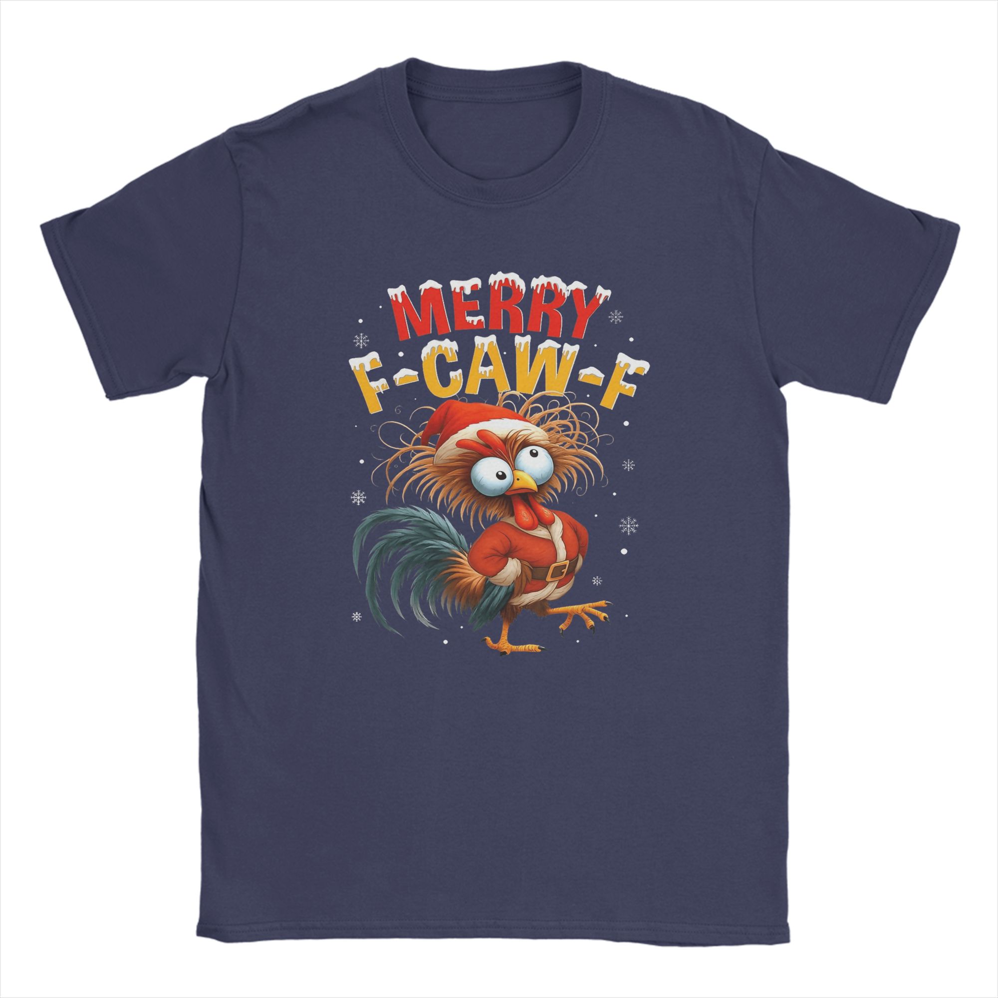 Merry F-Caw-F Chicken Rooster Meme Christmas Men T Shirt Hipster Tees Short Sleeve Round Collar T-Shirts Cotton Summer Clothing 4XL
Merry F-Caw-F Chicken Rooster Meme Christmas Men T Shirt Hipster Tees Short Sleeve Round Collar T-Shirts Cotton Summer Clothing 4XL