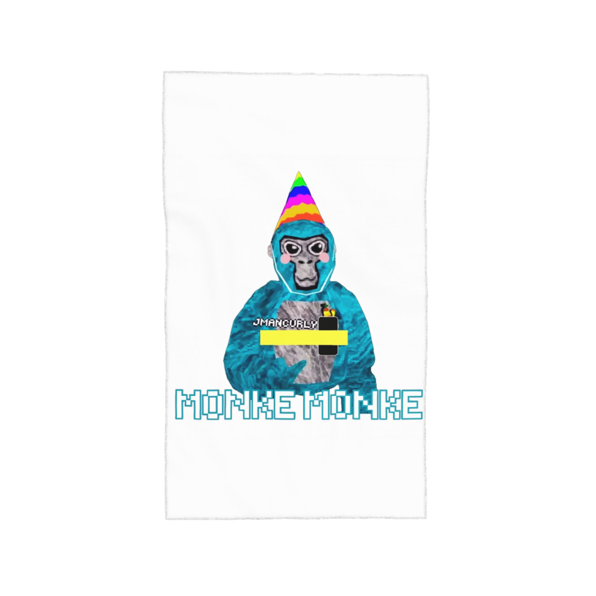Gorilla Tag JMANCURLY Monke Monke VR Gamer Soft Face Towel Quick Dry Pool Bath Cotton Towels Breathable W40*H60(CM)
Gorilla Tag JMANCURLY Monke Monke VR Gamer Soft Face Towel Quick Dry Pool Bath Cotton Towels Breathable W40*H60(CM)