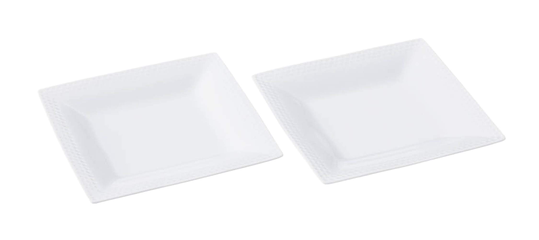 Noritake Square Plates (Pair) 19cm Rhythm White, Microwave and Dishwasher Safe, Fine Porcelain, P5340A/1610
Noritake Square Plates (Pair) 19cm Rhythm White, Microwave and Dishwasher Safe, Fine Porcelain, P5340A/1610