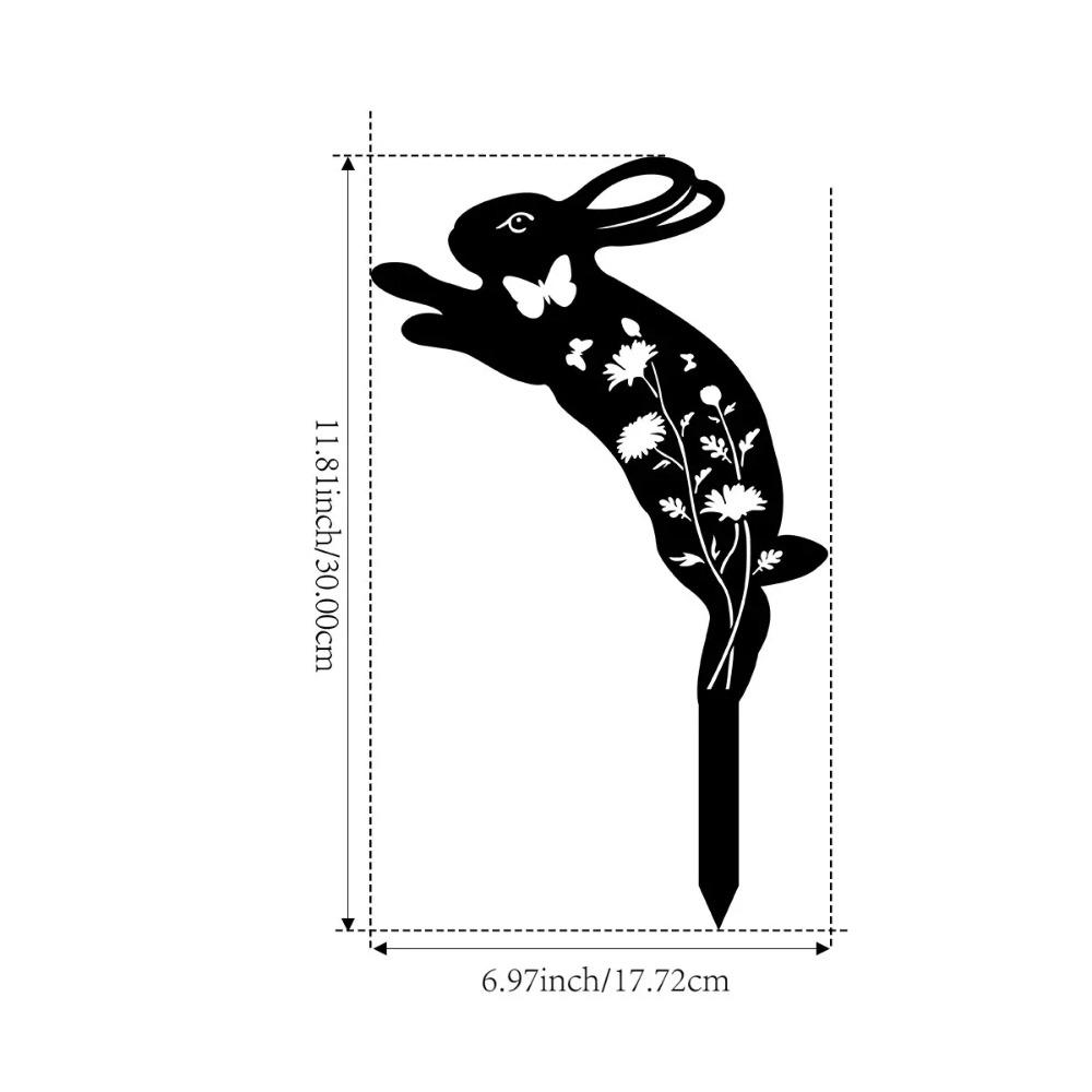 1pc Metal Rabbit Garden Stake Outdoor Iron Art Decor Unique Yard Ornament TY6209
1pc Metal Rabbit Garden Stake Outdoor Iron Art Decor Unique Yard Ornament TY6209