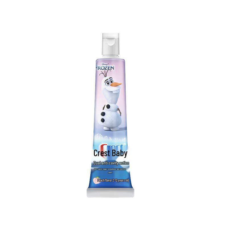 Crest Olaf Dual-Action Anti-Cavity Kids Toothpaste 40g
Crest Olaf Dual-Action Anti-Cavity Kids Toothpaste 40g