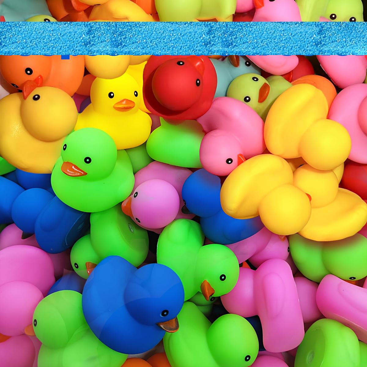 50/100/150Pcs Mini Rubber Duck Multicolor Bath Ducks Bulk Float Duck Toy For Shower Birthday Party Favors Gift Classroom (As shown-31533)-
50/100/150Pcs Mini Rubber Duck Multicolor Bath Ducks Bulk Float Duck Toy For Shower Birthday Party Favors Gift Classroom (As shown-31533)-