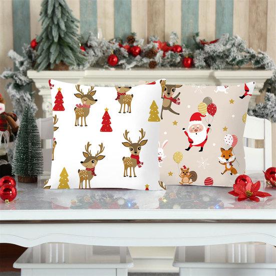 Convenient Pillow Cover Christmas Style Hiden Zipper Long Lasting Breathable Polyester Square Pillowcase
Convenient Pillow Cover Christmas Style Hiden Zipper Long Lasting Breathable Polyester Square Pillowcase