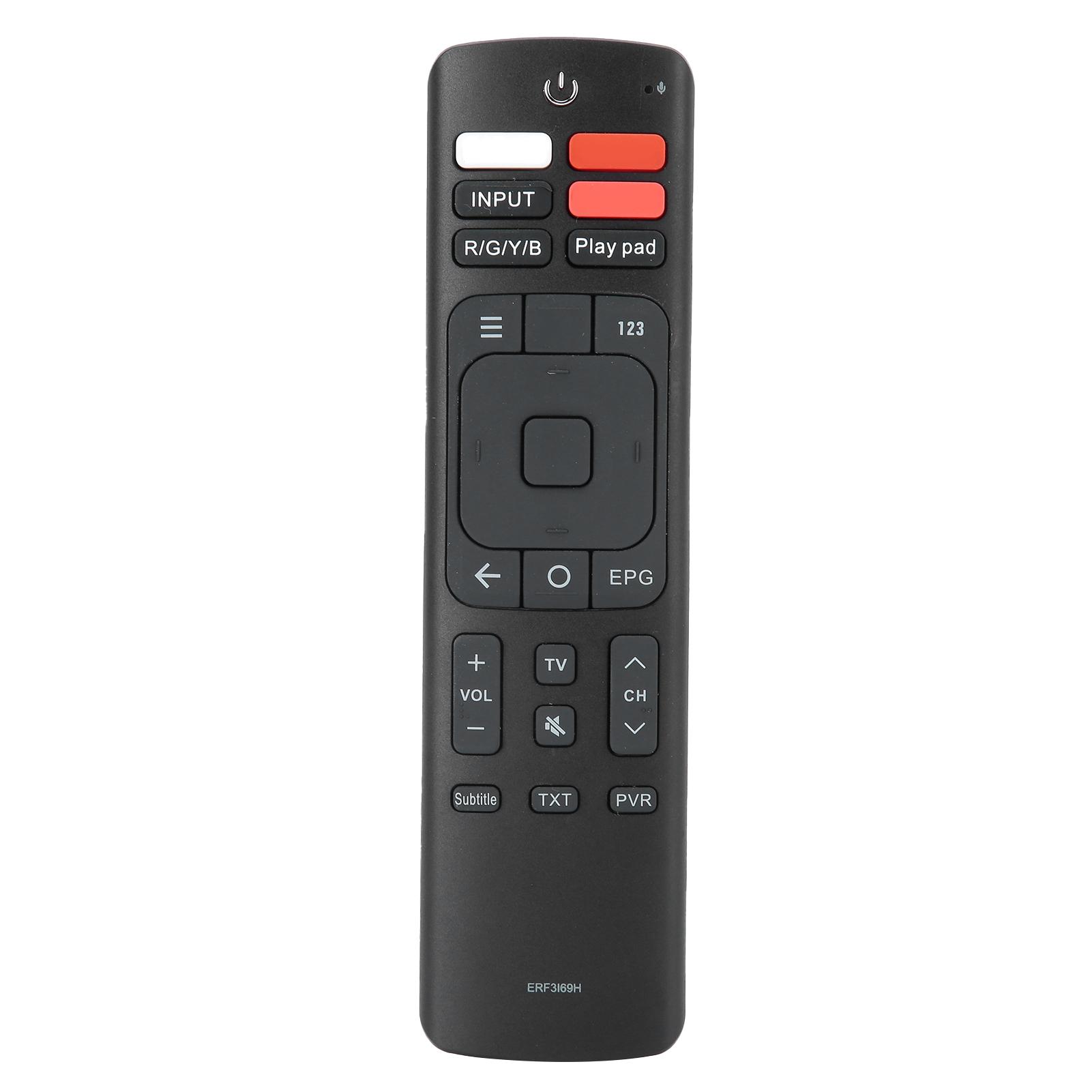Замена пульта дистанционного управления WVoice Control ERF3I69H подходит для Hisense Smart LED LCD TV
Замена пульта дистанционного управления WVoice Control ERF3I69H подходит для Hisense Smart LED LCD TV
