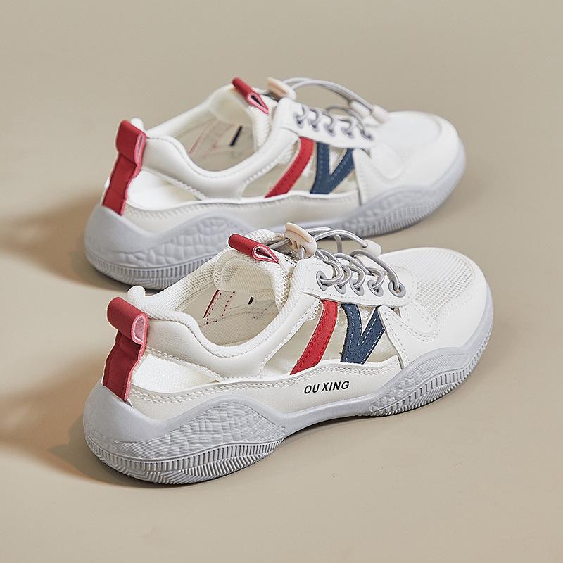 Летние дышащие белые сетчатые кроссовки 2025 года — корейский стиль для женщин, подходят студентам, идеально подходят для уличных видов спорта (HY101) 40
Летние дышащие белые сетчатые кроссовки 2025 года — корейский стиль для женщин, подходят студентам, идеально подходят для уличных видов спорта (HY101) 40