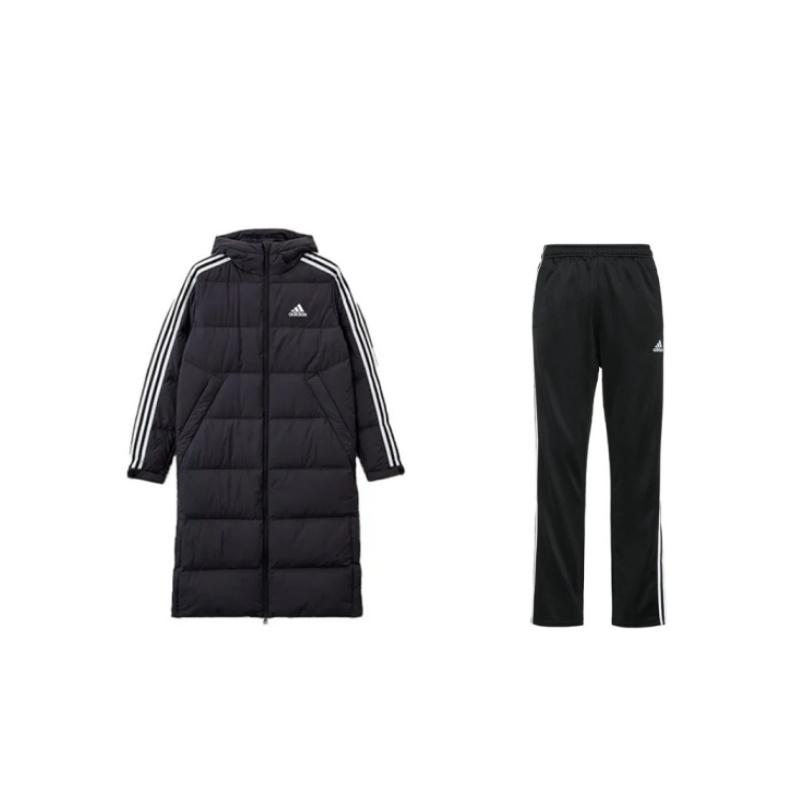 Adidas однотонный логотип, длинный теплый пуховик с капюшоном и эластичные длинные брюки, повседневный спортивный костюм, унисекс, верхняя одежда, черный H20760+TR30PR-BW L
Adidas однотонный логотип, длинный теплый пуховик с капюшоном и эластичные длинные брюки, повседневный спортивный костюм, унисекс, верхняя одежда, черный H20760+TR30PR-BW L