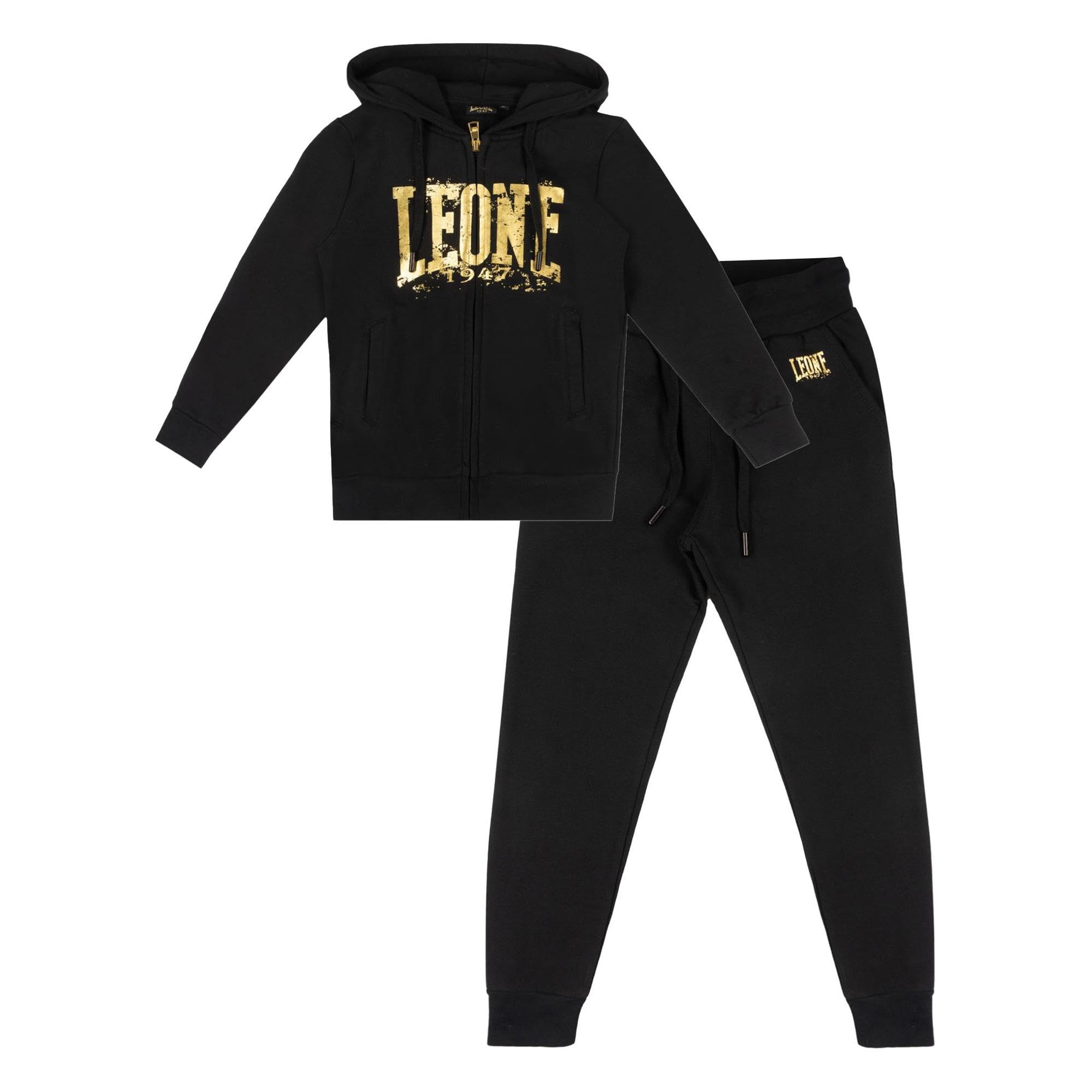 Leone 1947 Apparel Authentic Gold Boys Black Tracksuit
Leone 1947 Apparel Authentic Gold Boys Black Tracksuit