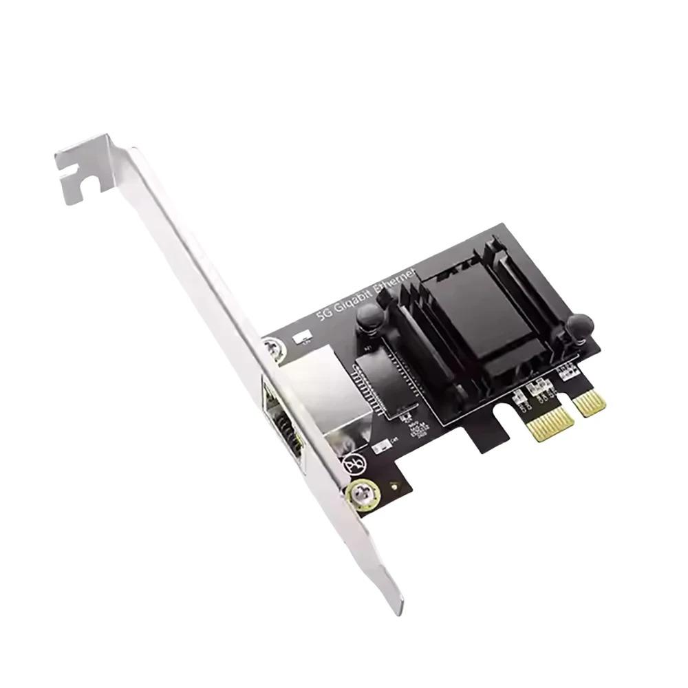 Мережева карта PCI-E 5000 Мбіт/с до RJ45 Realtek 8126 5G Інтерфейс RJ45 Гігабітний Ethernet PCI Express X1 X4 X8 X16 Адаптер
Мережева карта PCI-E 5000 Мбіт/с до RJ45 Realtek 8126 5G Інтерфейс RJ45 Гігабітний Ethernet PCI Express X1 X4 X8 X16 Адаптер