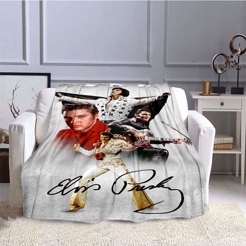 Various styles of E-Elvis pattern 3D printed rock singer sofa blankets, suitable for adult and children s bedrooms and living 75x90cm
Various styles of E-Elvis pattern 3D printed rock singer sofa blankets, suitable for adult and children s bedrooms and living 75x90cm