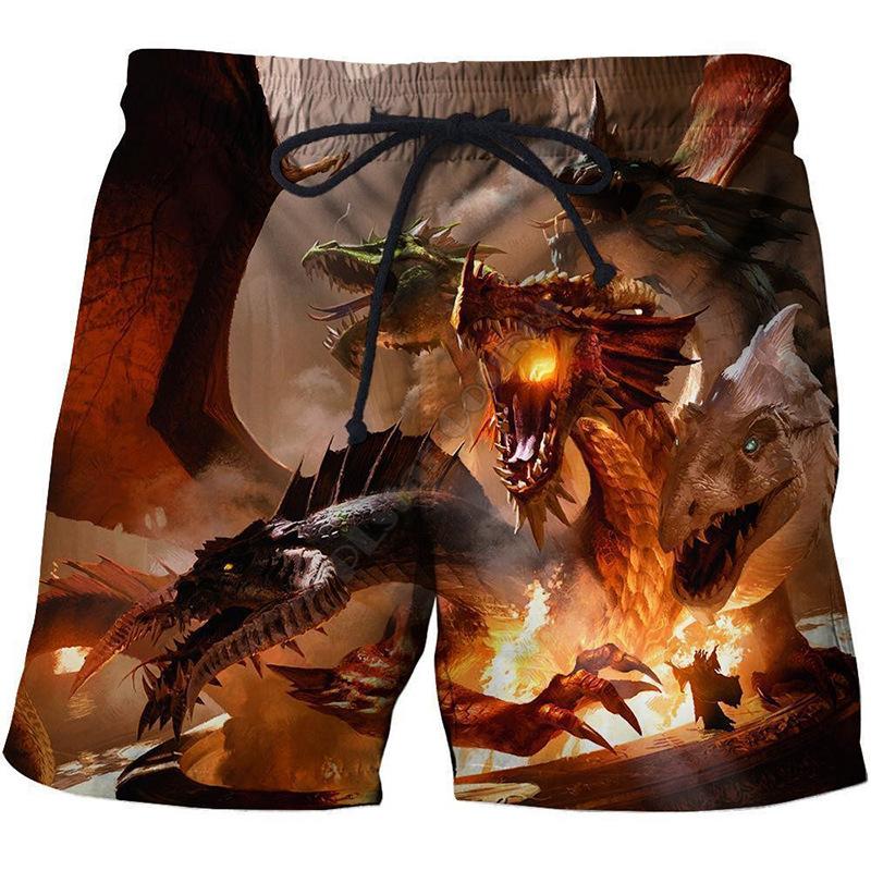 Мужские летние тонкие корейские свободные пляжные шорты с 3D цифровым принтом дракона XXXXL
Мужские летние тонкие корейские свободные пляжные шорты с 3D цифровым принтом дракона XXXXL