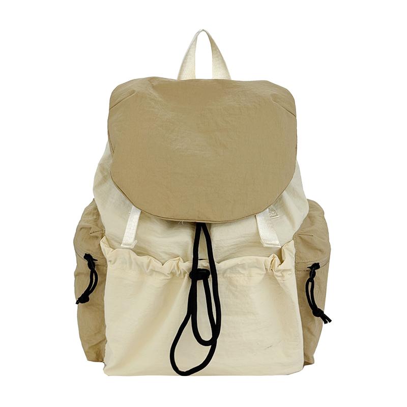 Lightweight Korean Style Color Block Nylon Backpack Travel Hiking Work Youth School Bags Drawstring Rucksack Multi-pocket Bags бежевый
Lightweight Korean Style Color Block Nylon Backpack Travel Hiking Work Youth School Bags Drawstring Rucksack Multi-pocket Bags бежевый