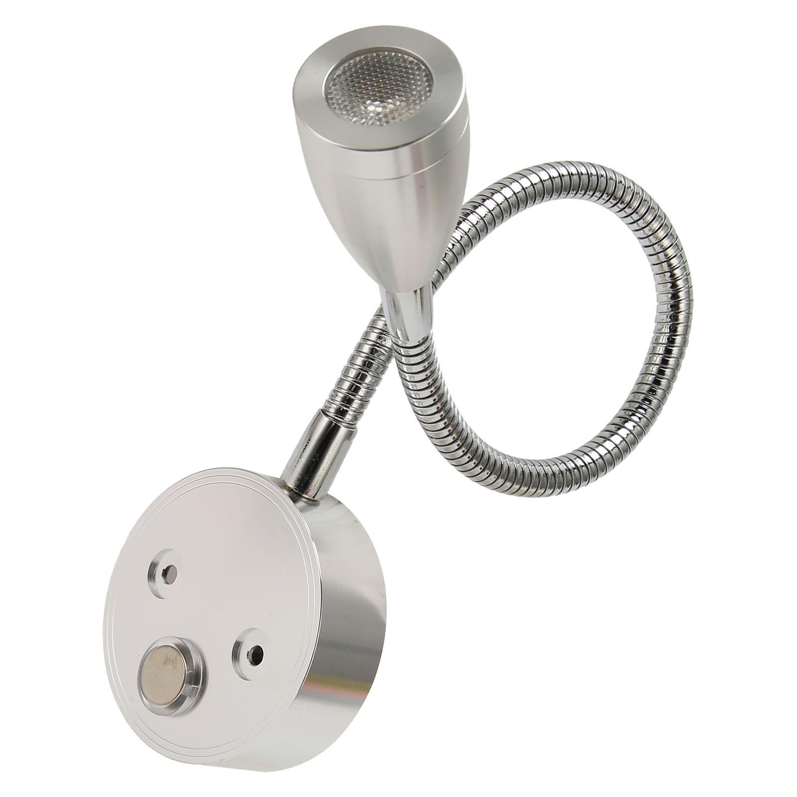 LED Wall Mounted Reading Light Touch Control 3 Color Temperature Dimmable Bedside Reading Lamp with Gooseneck Hose for RV Boat Motorhome 12 to 24V
LED Wall Mounted Reading Light Touch Control 3 Color Temperature Dimmable Bedside Reading Lamp with Gooseneck Hose for RV Boat Motorhome 12 to 24V