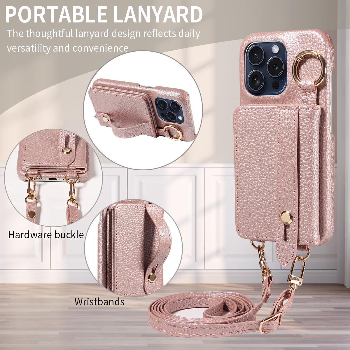 Faux Leather Phone Case for Iphone 16e 16promax 15 14 13 12 11 Crossbody Shockproof With Ring and Stand Function Wallet Cover Artificial leather&Case & Strap&iPhone 15 розового золота
Faux Leather Phone Case for Iphone 16e 16promax 15 14 13 12 11 Crossbody Shockproof With Ring and Stand Function Wallet Cover Artificial leather&Case & Strap&iPhone 15 розового золота