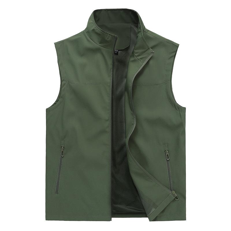 Spring and Autumn Group Buying Vest Men s Outdoor Tooling Simple Fishing Suit Thin Trendy Brand Couple Vest Jacket XXXL зелений
Spring and Autumn Group Buying Vest Men s Outdoor Tooling Simple Fishing Suit Thin Trendy Brand Couple Vest Jacket XXXL зелений