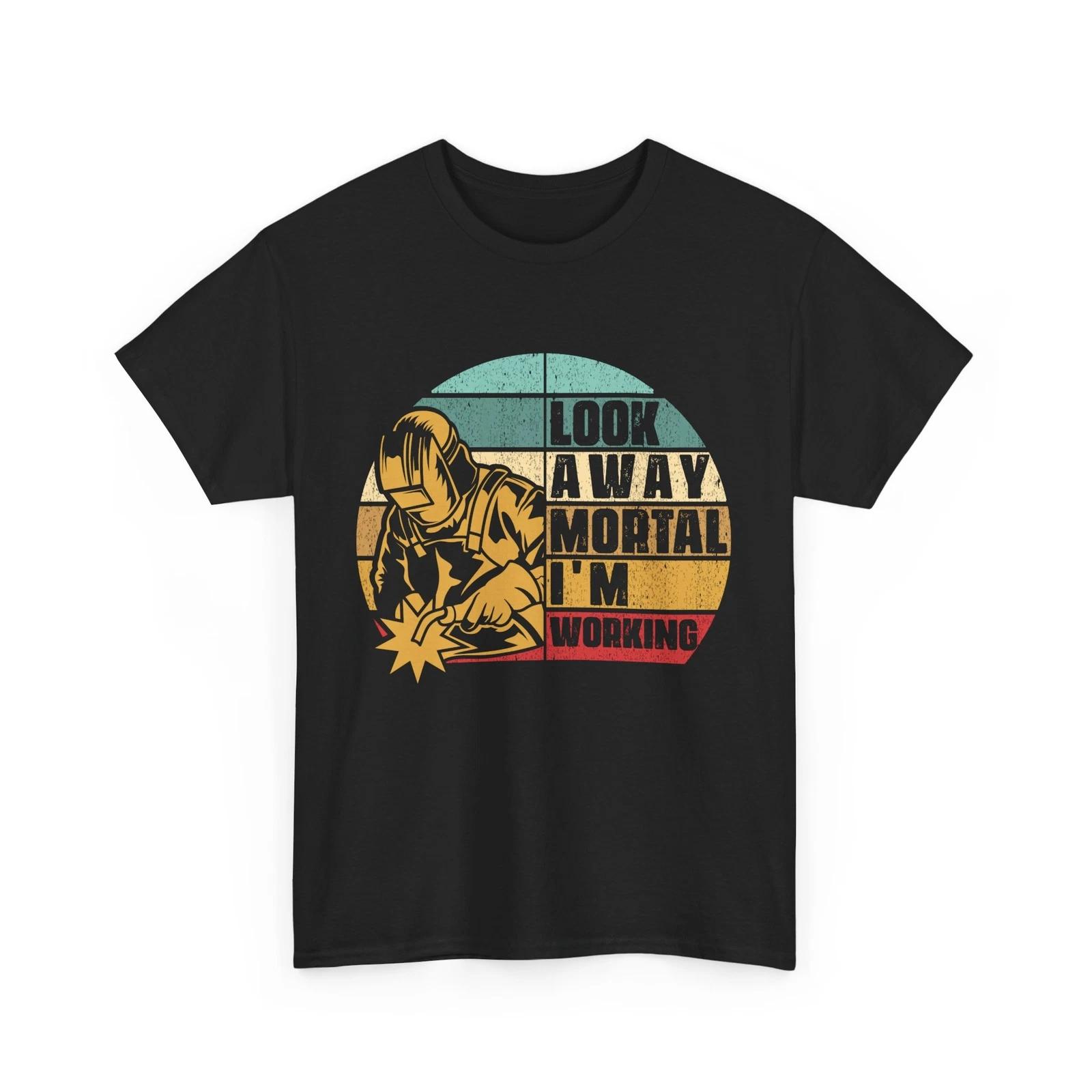 Welding Shirt, Look Away Mortal I m Working T-shirt, Welder Vintage Shirt XL
Welding Shirt, Look Away Mortal I m Working T-shirt, Welder Vintage Shirt XL