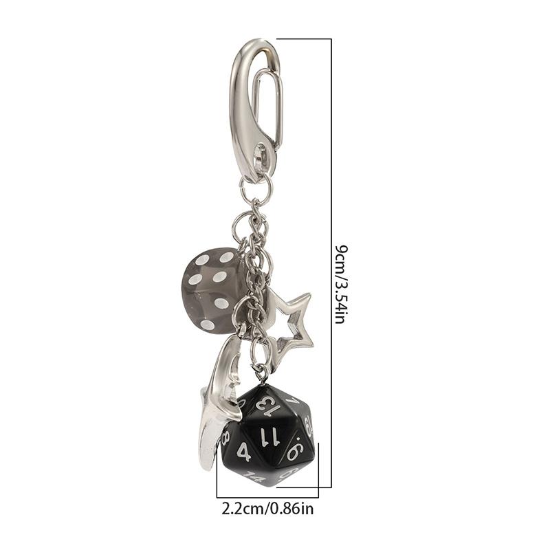 Star Dice Keychain Pendant Bag Pendant Handmade Diy Pendant Ornaments Suitable For Car Keychain Decorations as the picture
Star Dice Keychain Pendant Bag Pendant Handmade Diy Pendant Ornaments Suitable For Car Keychain Decorations as the picture