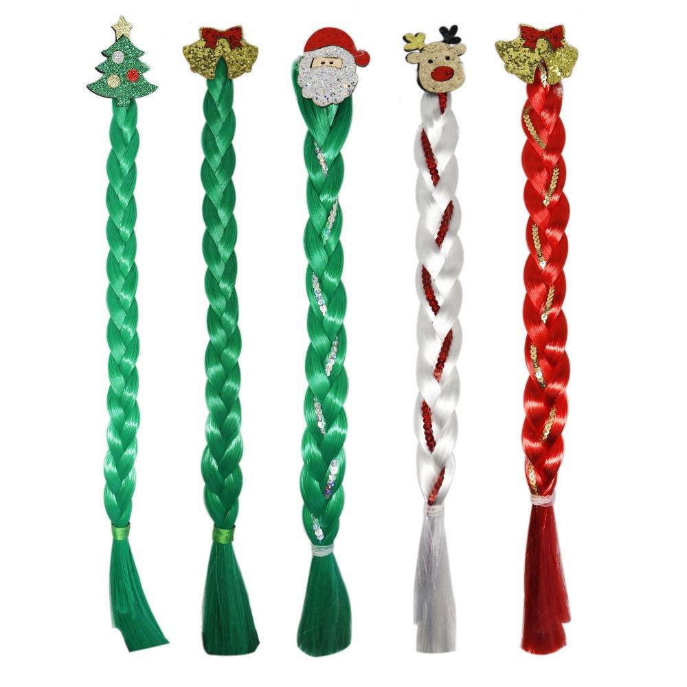 Christmas Tree Wig Hair Rope Korean Style Braid Hair Rope Cute Christmas Headwear Gift 4
Christmas Tree Wig Hair Rope Korean Style Braid Hair Rope Cute Christmas Headwear Gift 4