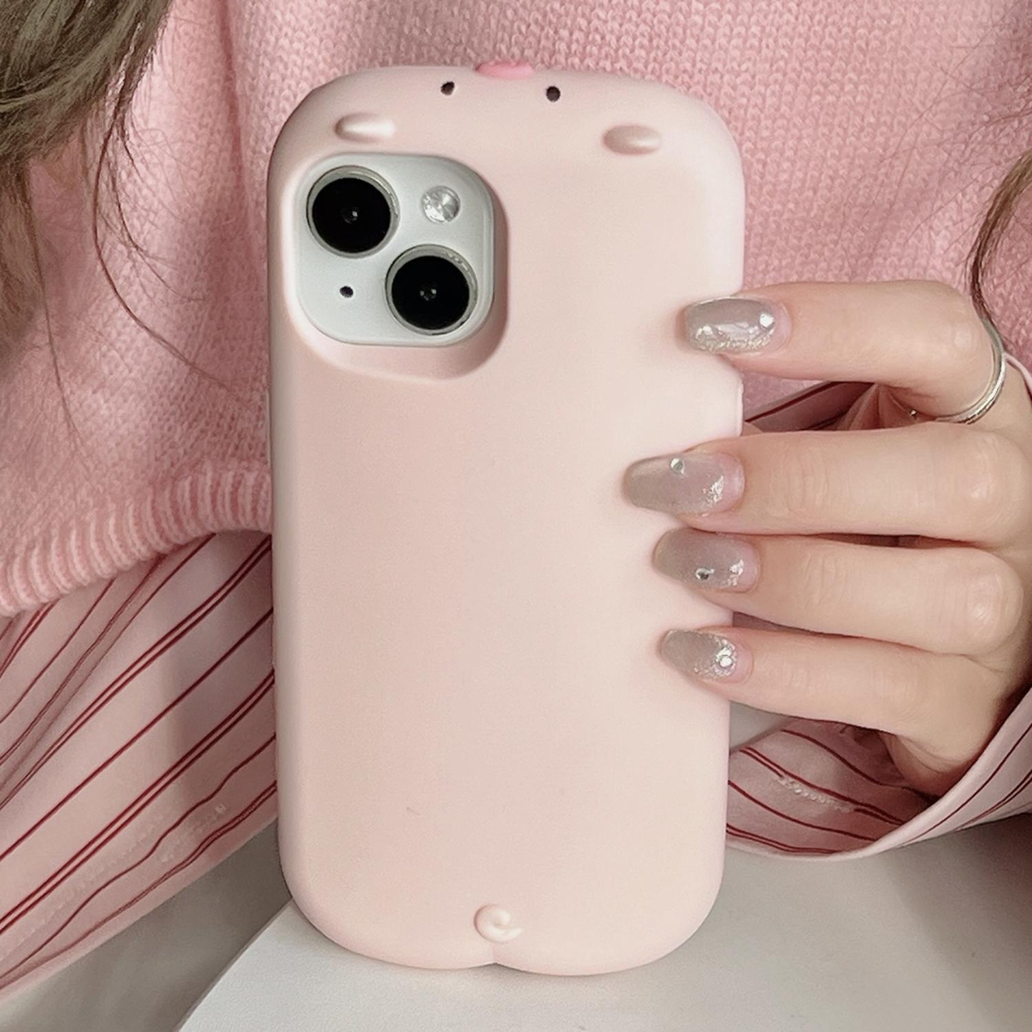 For iPhone 15 Silicone Case Cute Sleeping Pig Design Shockproof Phone Back Cover As Shown A
For iPhone 15 Silicone Case Cute Sleeping Pig Design Shockproof Phone Back Cover As Shown A