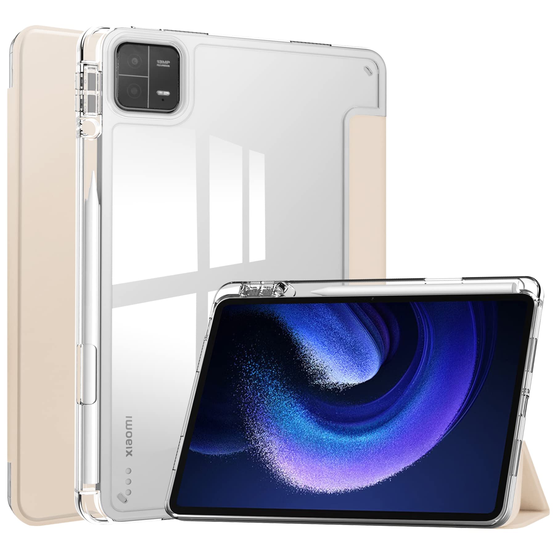 Чехол для Xiaomi Pad 6 Pad 6 Pro, подставка из искусственной кожи, чехол для Xiaomi Pad 6 Pad 6 Pro, прозрачный чехол, прозрачный смарт-чехол с функцией автоматического отключения Pad6 Pad6
Чехол для Xiaomi Pad 6 Pad 6 Pro, подставка из искусственной кожи, чехол для Xiaomi Pad 6 Pad 6 Pro, прозрачный чехол, прозрачный смарт-чехол с функцией автоматического отключения Pad6 Pad6